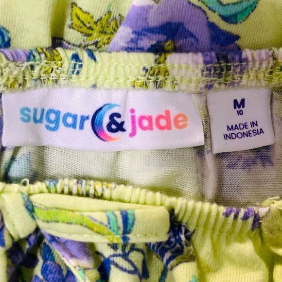 Sugar & Jade Crop Top   Girls Sz M   GUC - Picture 3 of 4